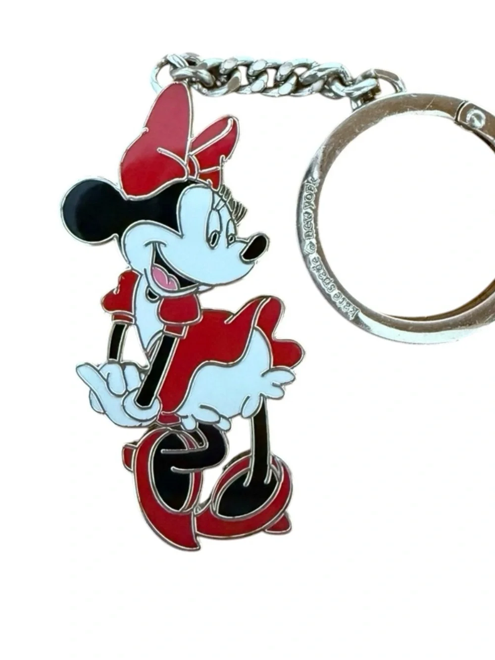 KATE SPADE x DISNEY MINNIE MOUSE KEYCHAIN BAGCHARM